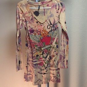 Ladies long sleeve shirt